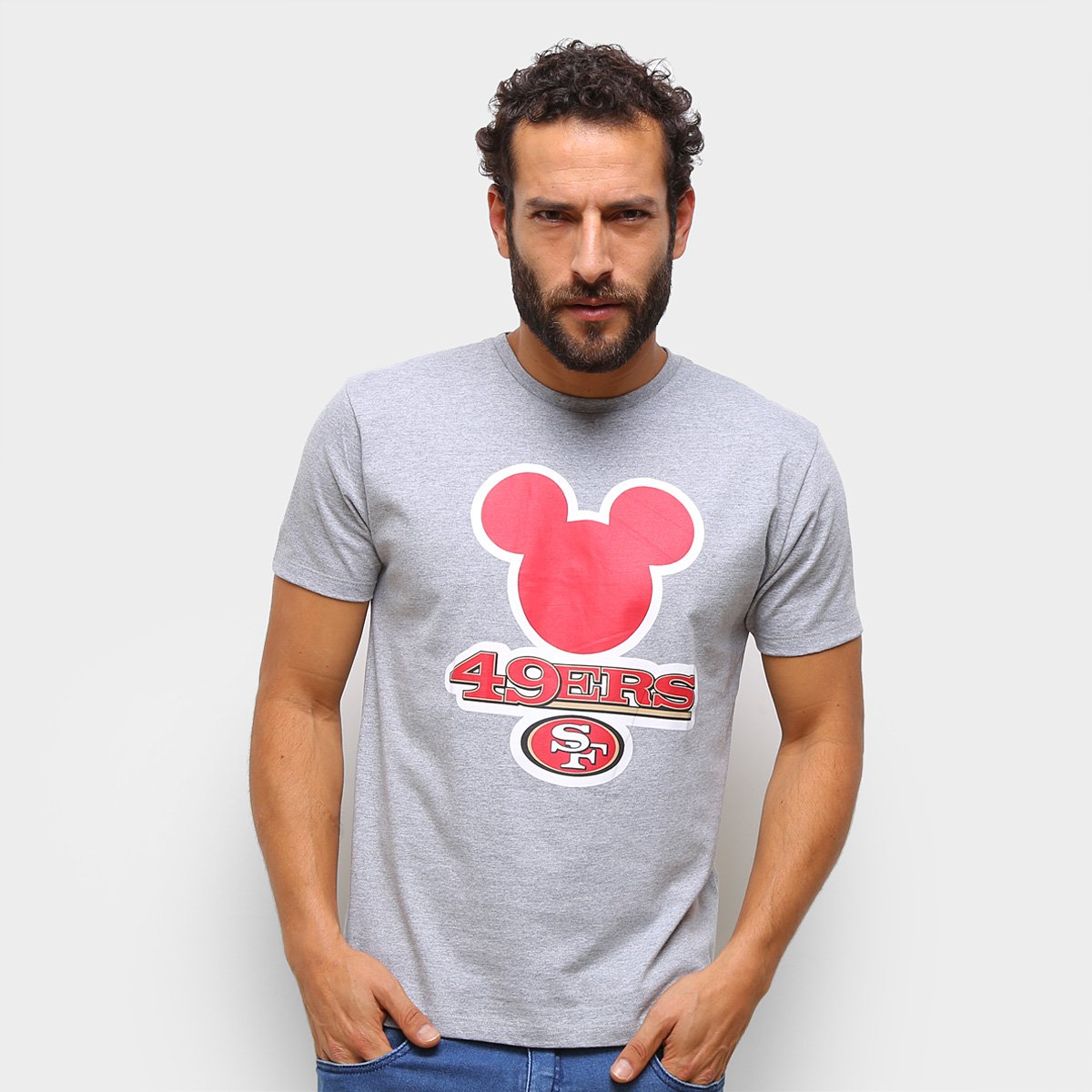 Camiseta NFL SF 49Ers Disney Masculina