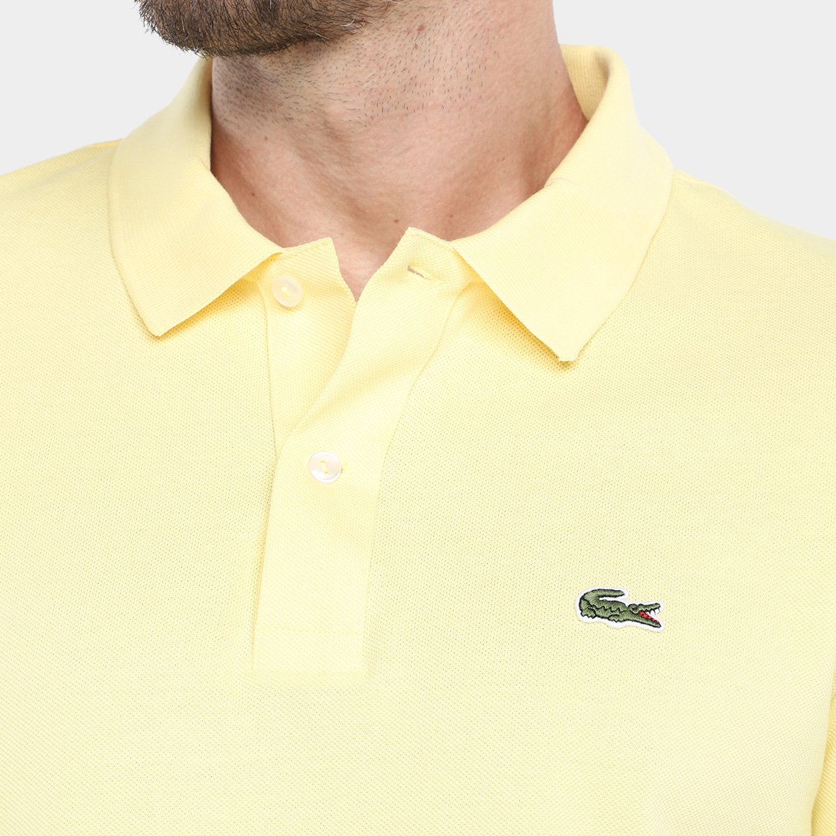 Camisa Polo Lacoste Slim Fit Piquet Masculina - Tam: P - 2
