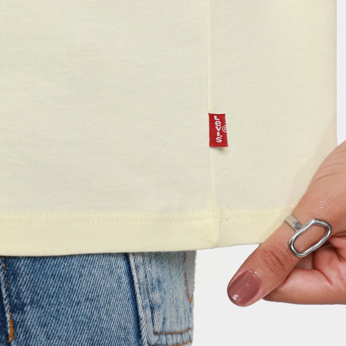 Camiseta Levi's The Perfect Feminina - Tam: GG - 3