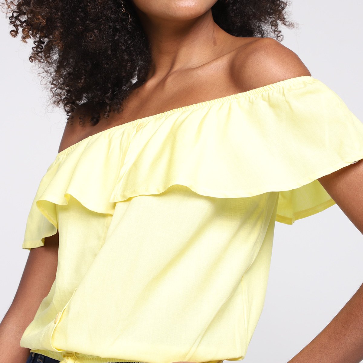 Blusa Mercatto Cropped Feminina - Tam: P - 2