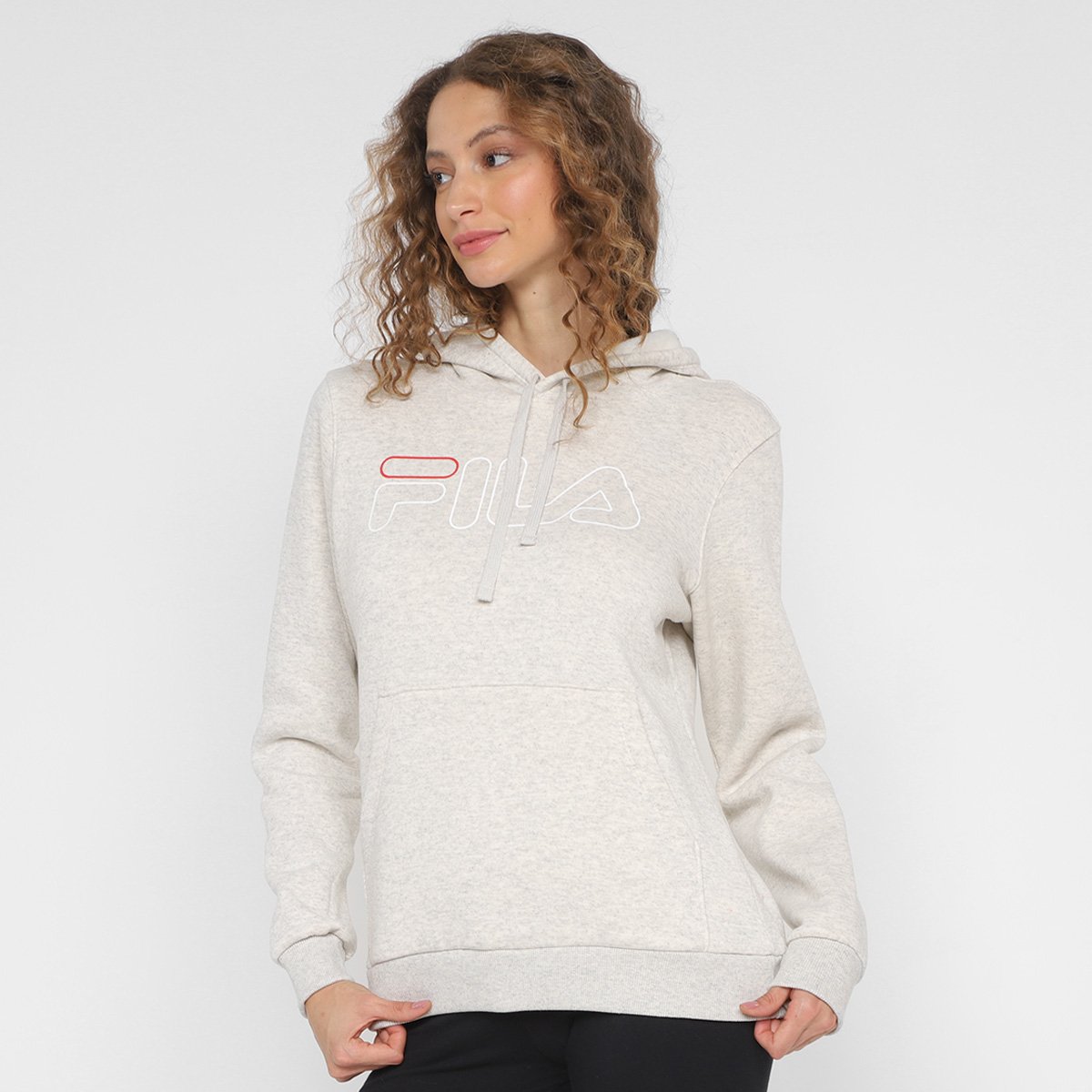 Moletom Fila Basic Outline Feminino