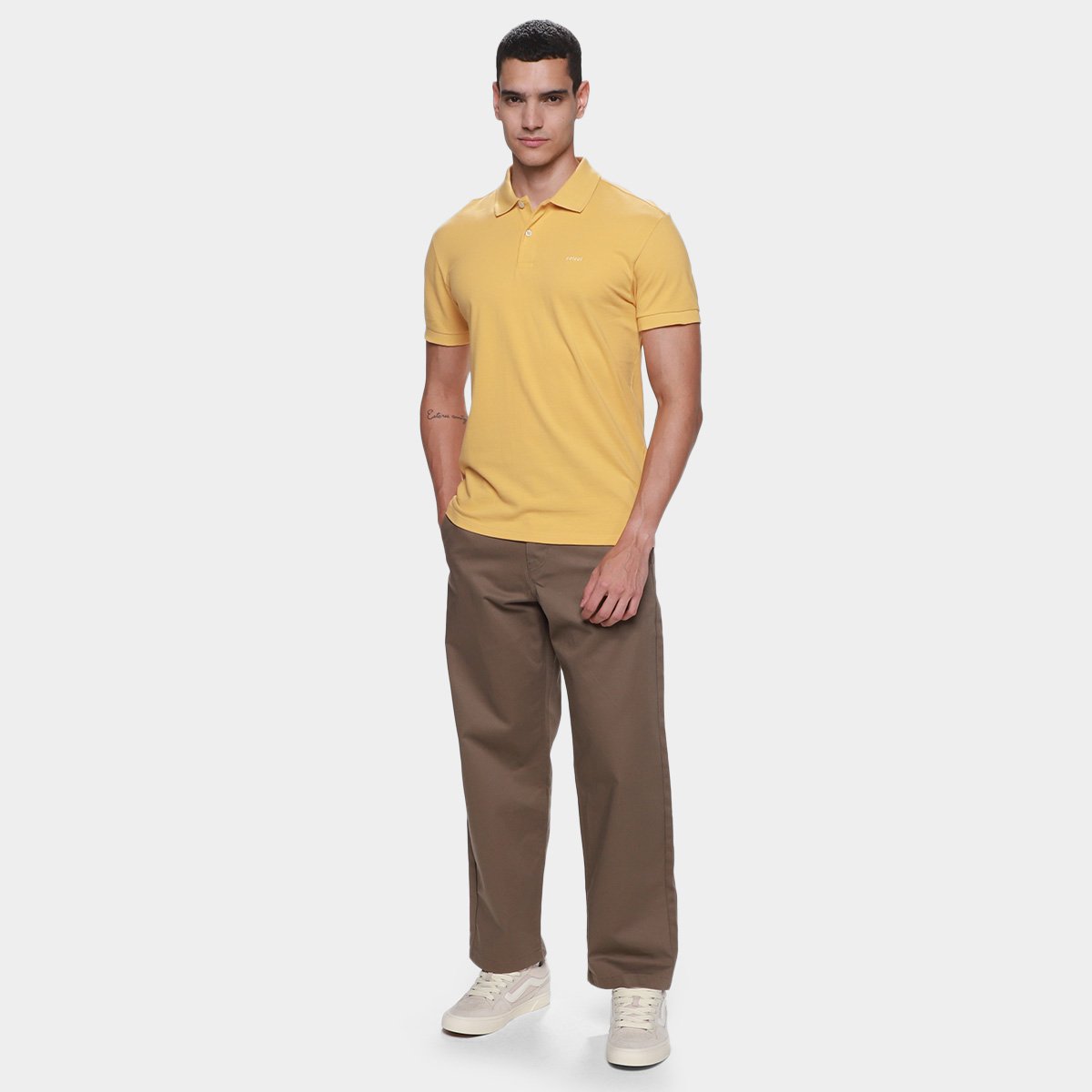 Camisa Polo Colcci Casual Masculina - Tam: P - 3