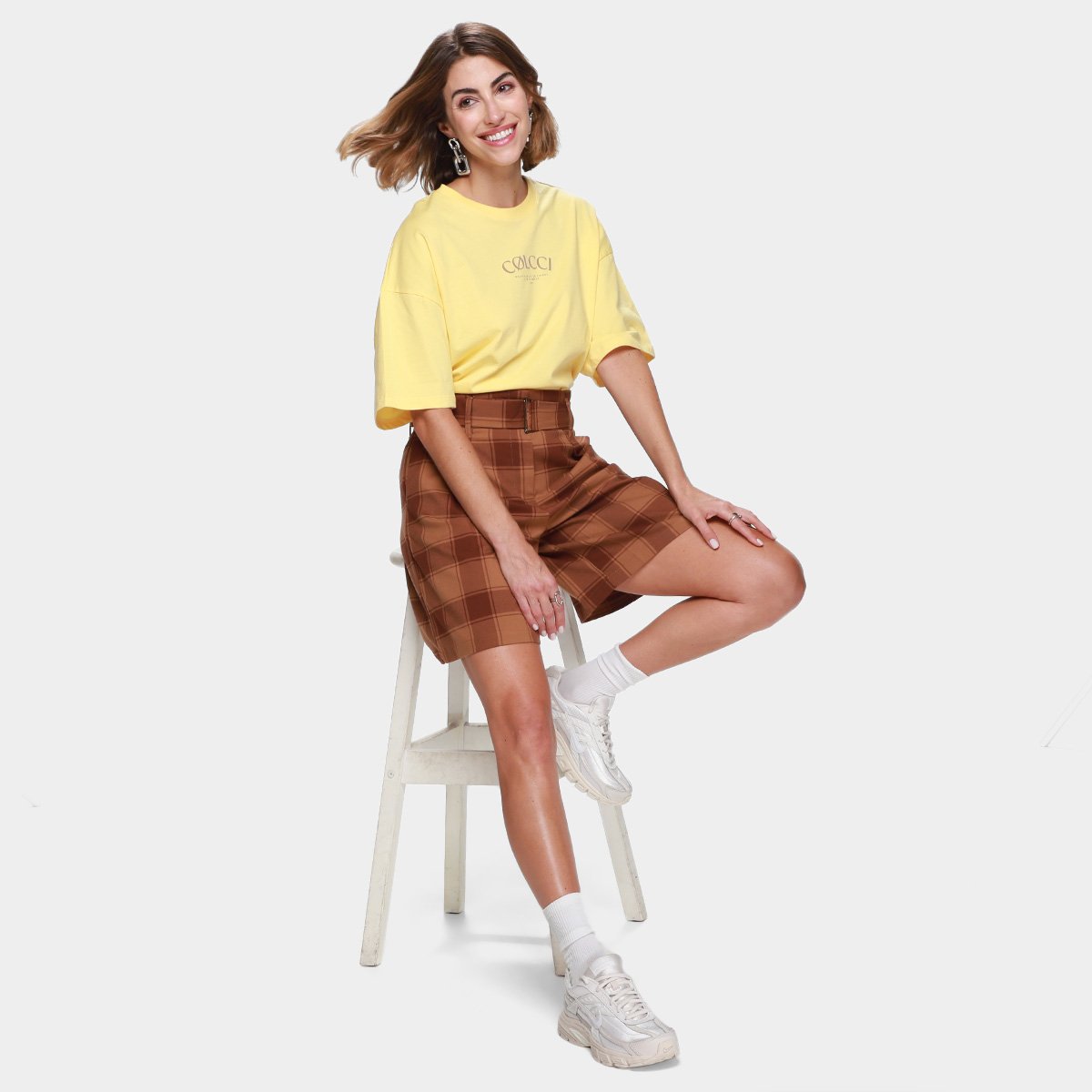 Camiseta Colcci 1986 Feminina - Tam: P - 4
