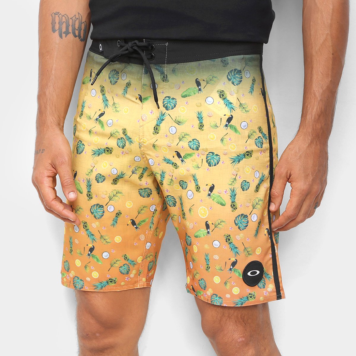 Bermuda Boardshort Oakley Mod Tropical Big Masculina