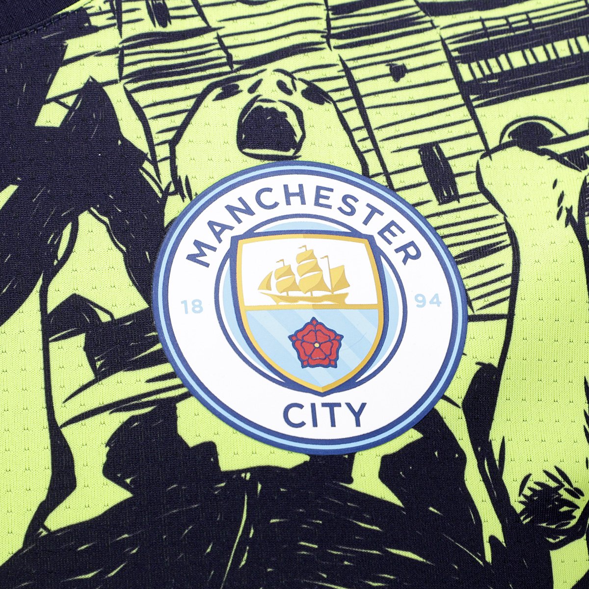 Camisa Manchester City 24/25 Pré-Treino Puma Masculina - Tam: M - 2