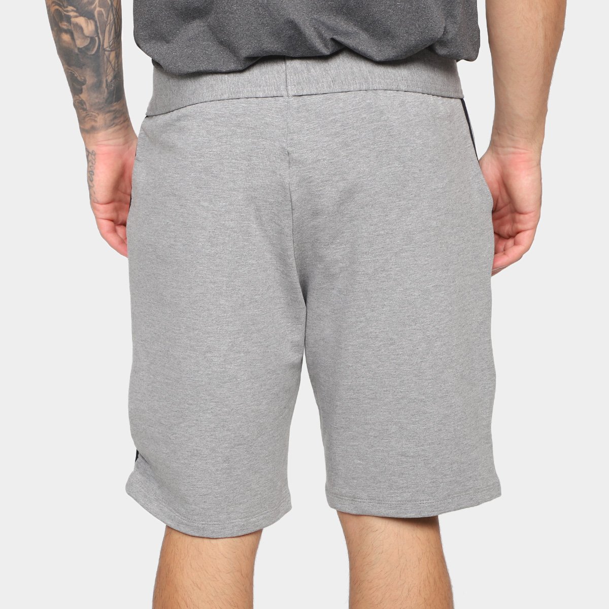 Bermuda Estilo Do Corpo Soccer Masculina - Tam: P - 1