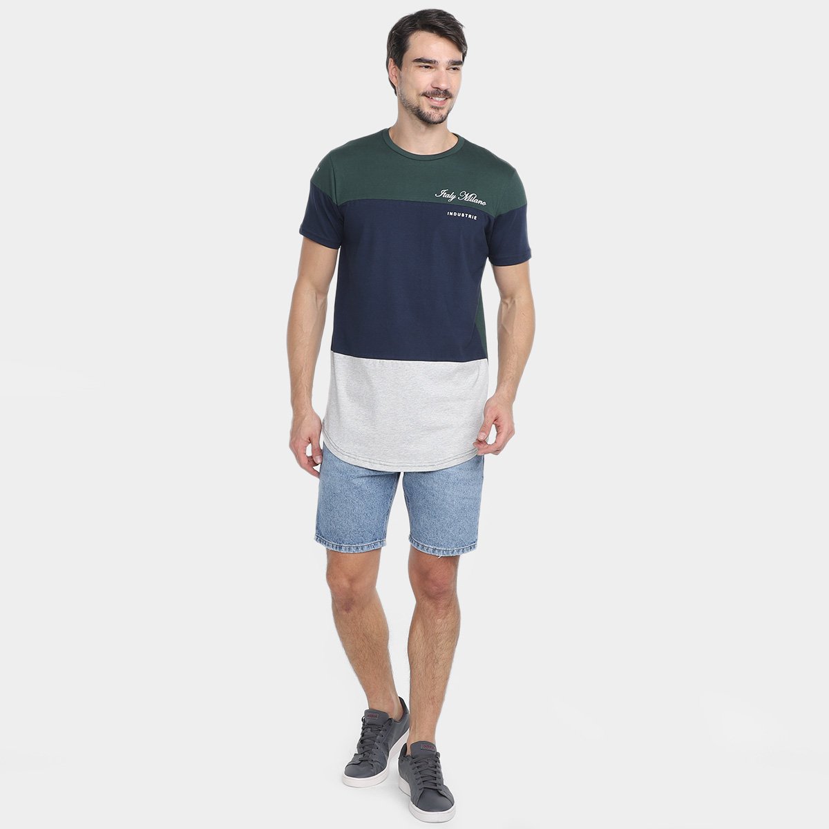 Camiseta Industrie Italy  Milano Masculina - Tam: P - 3