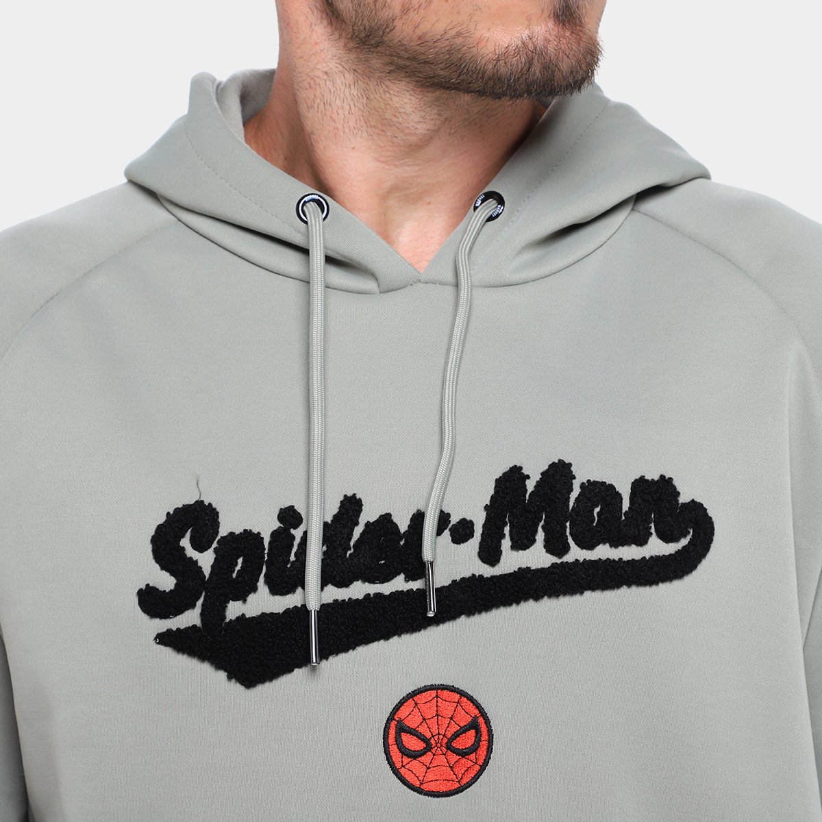 Moletom Mooncity Homem Aranha Masculino - Tam: P - 2