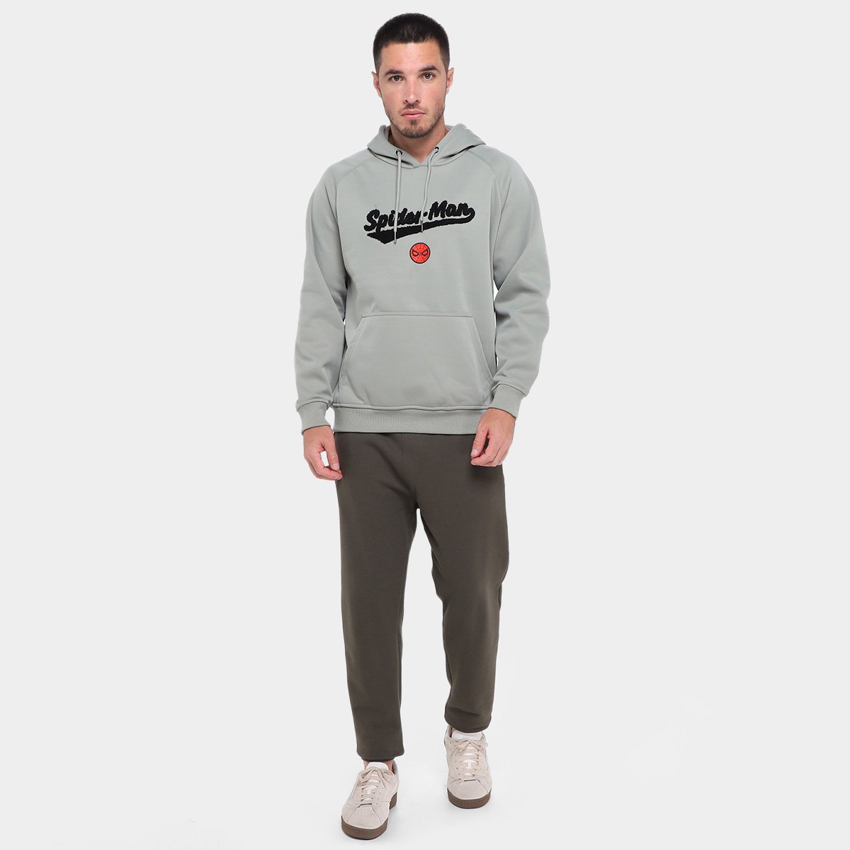 Moletom Mooncity Homem Aranha Masculino - Tam: P - 3