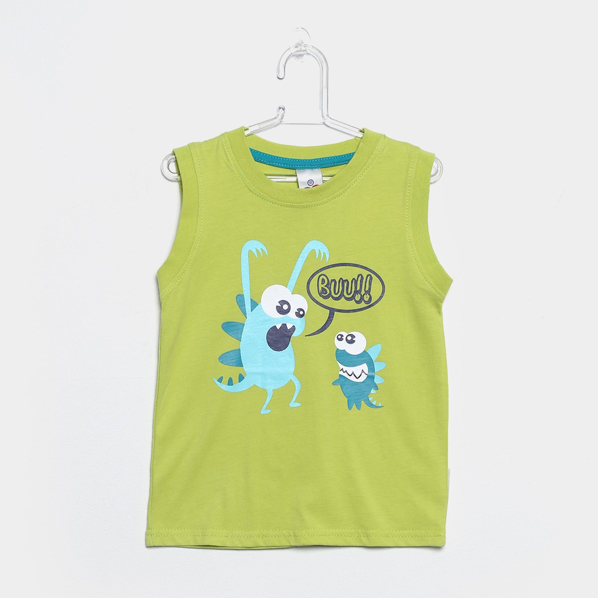 Camiseta Regata Infantil Tip Top Bu Masculina