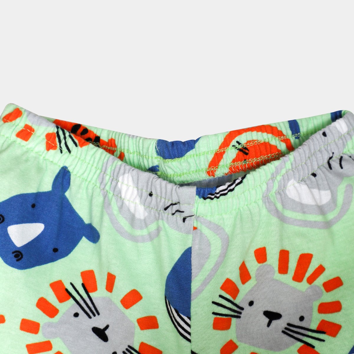 Pijama Curto Infantil Kyly  Bichinhos Brilha no Escuro Menino - Tam: 1A - 2