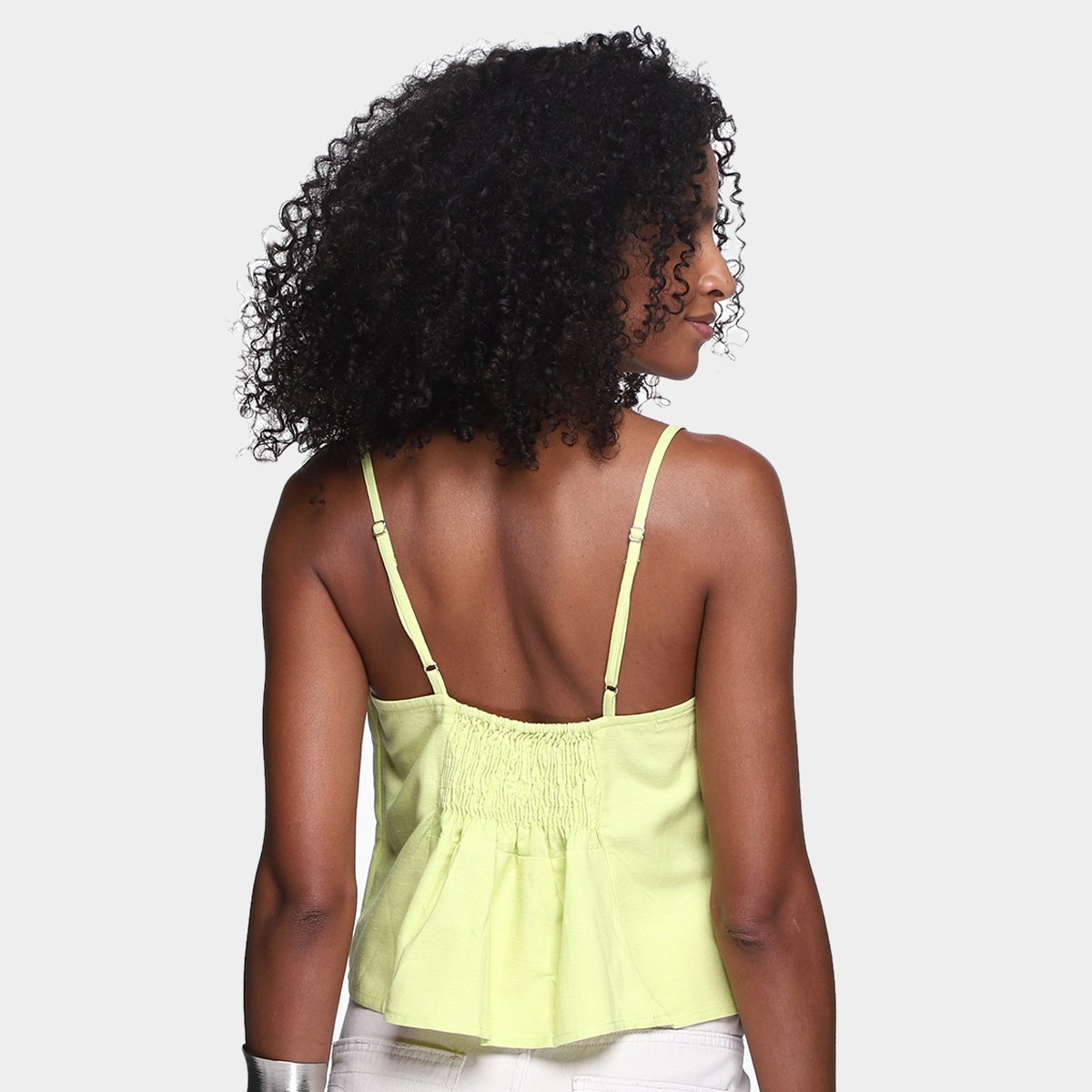 Regata All's Decote V Genebra Feminina - Tam: P - 1