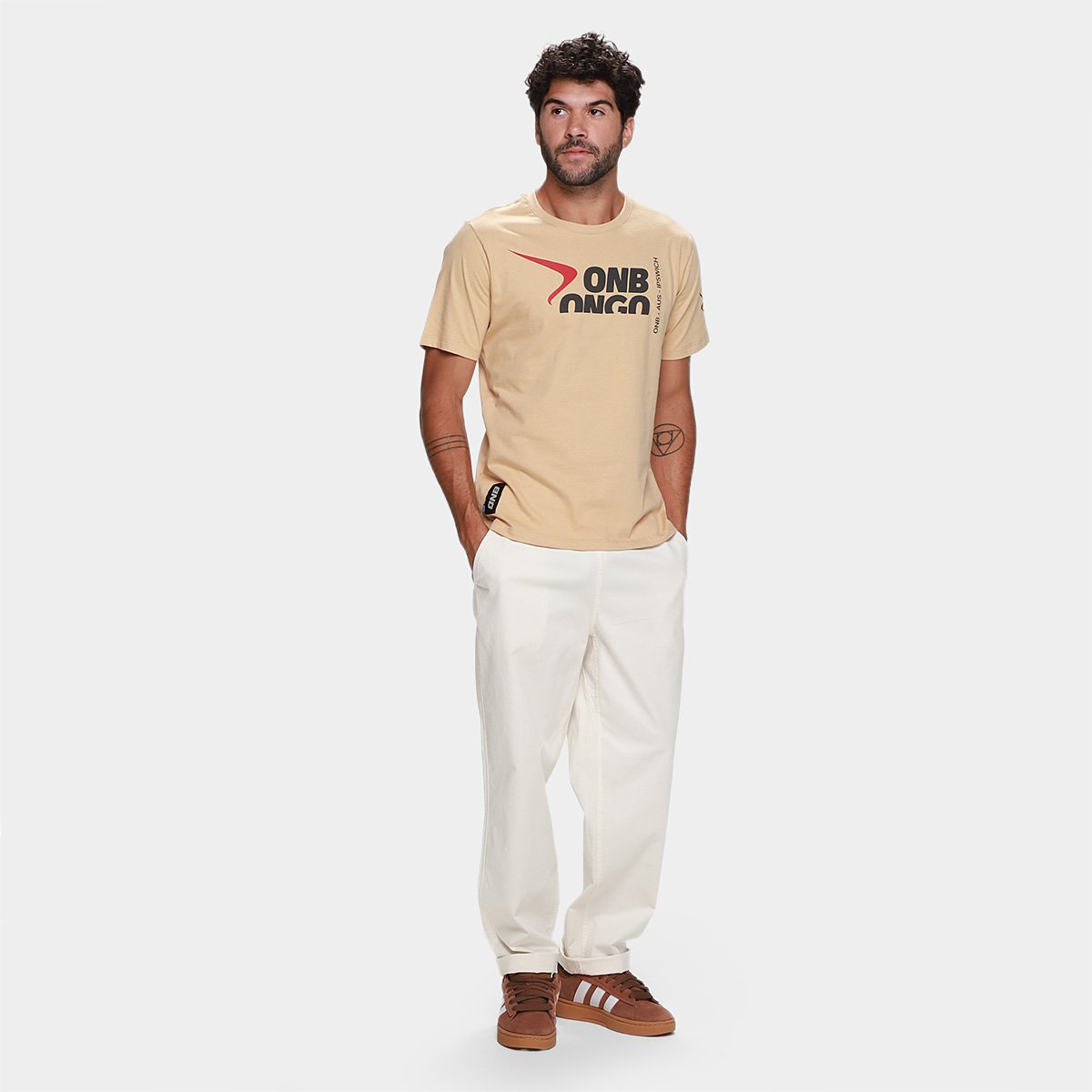 Camiseta Onbongo Casual Masculina - Tam: P - 4