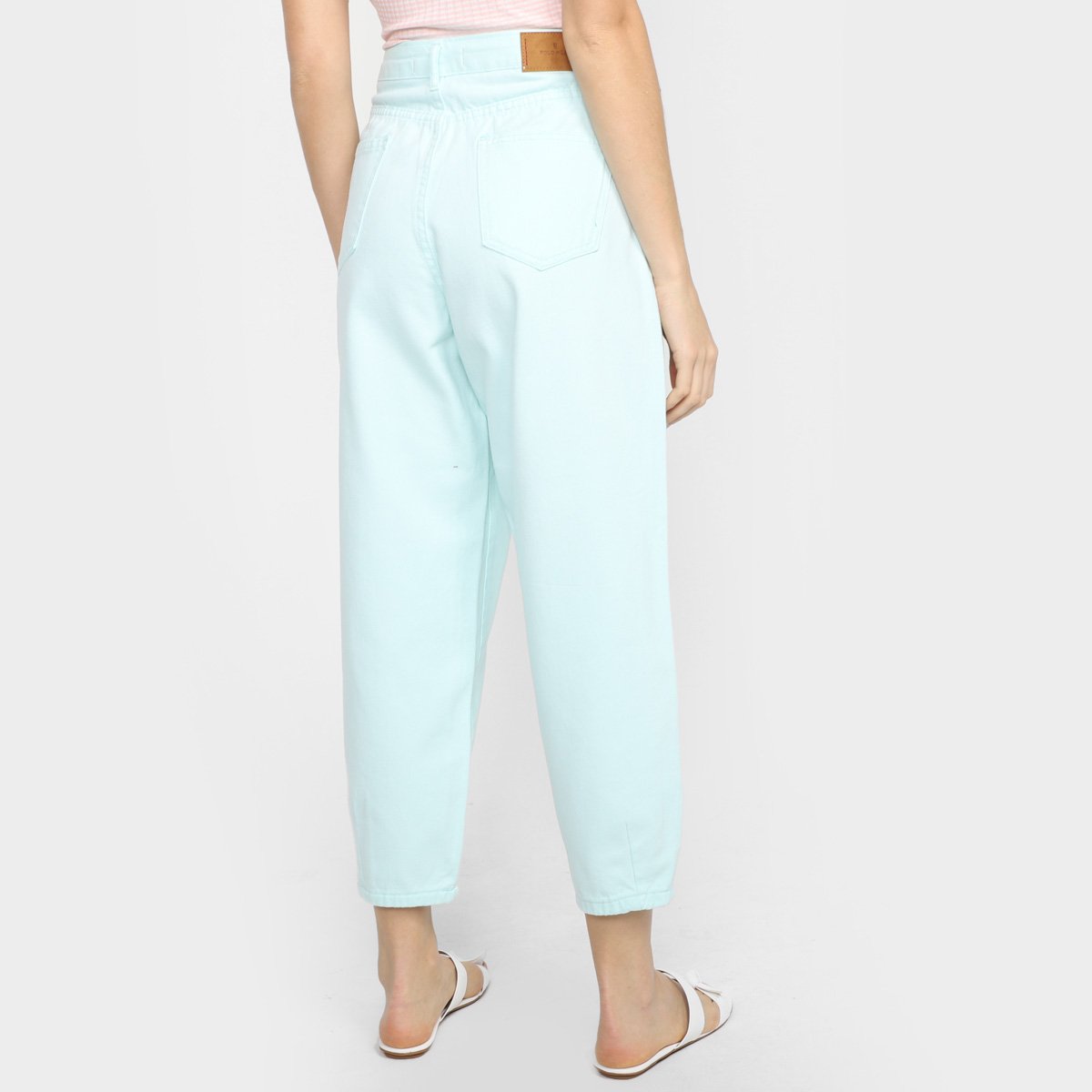 Calça Sarja Mom Polo Wear Feminina - Tam: 40 - 1