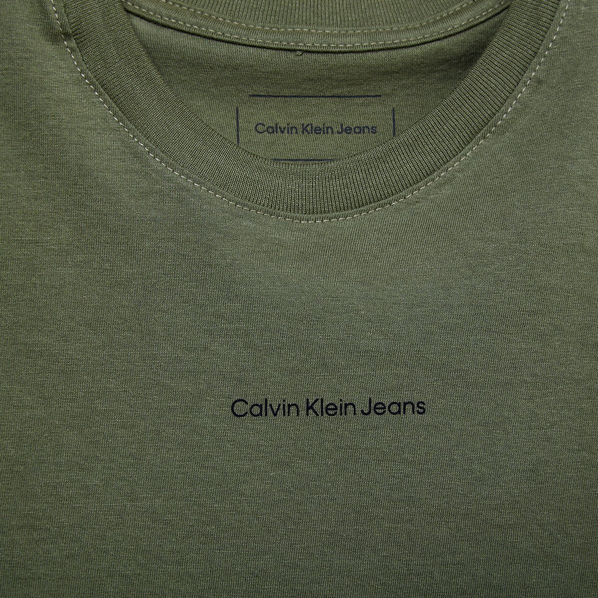 Camiseta Infantil Calvin Klein Logo Menina - Tam: 14A - 1