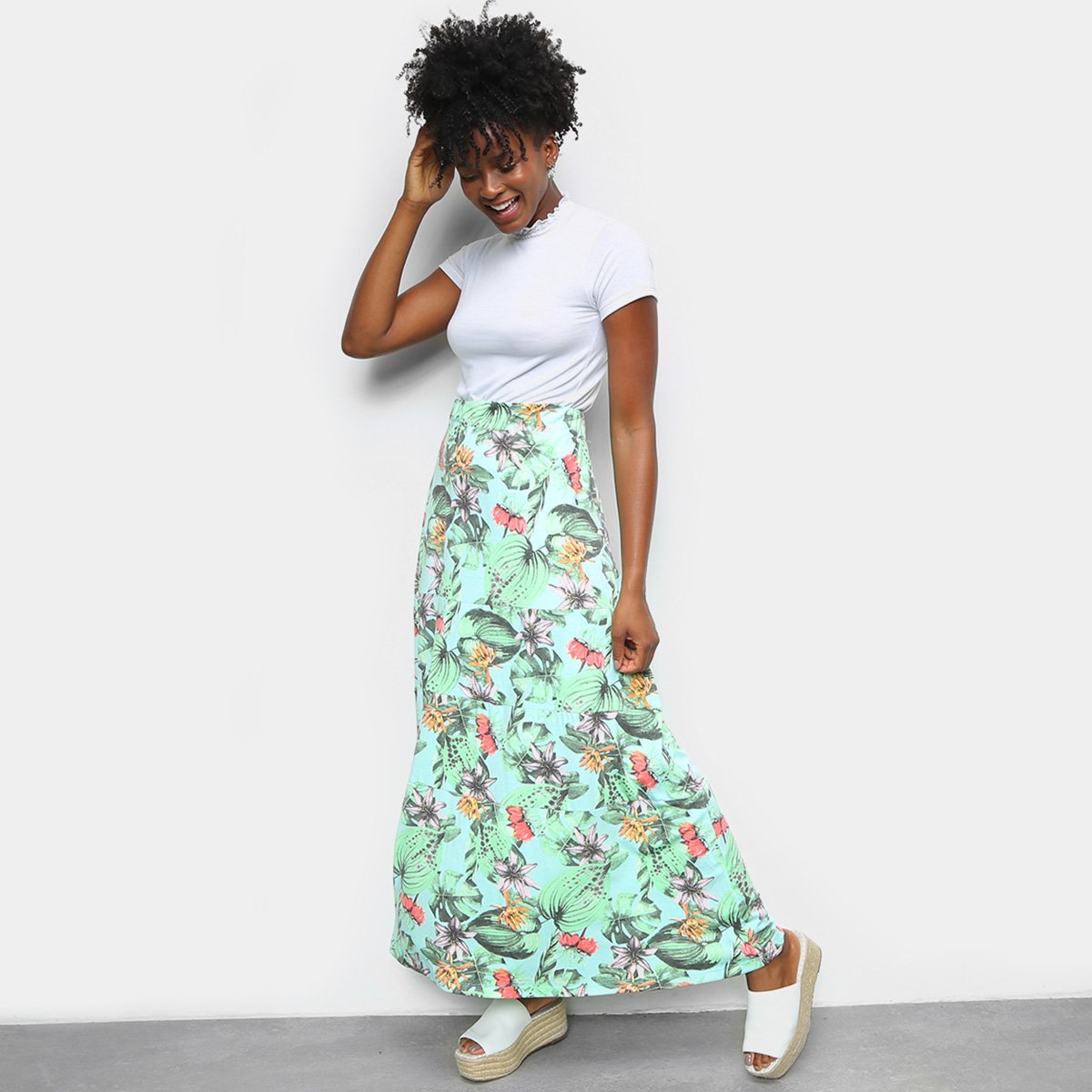 Saia Longa Volare Babados - Tam: P - 3