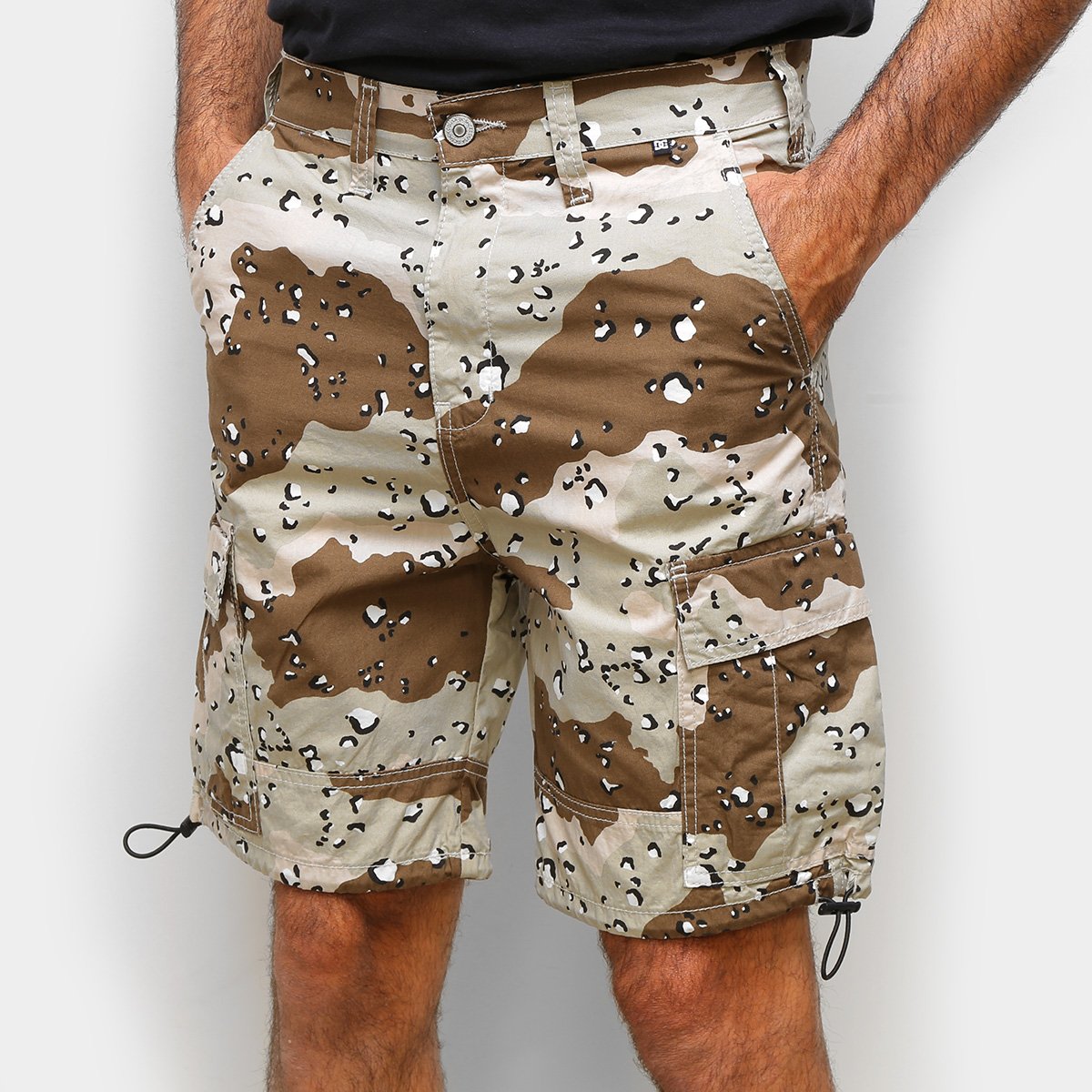Bermuda Sarja DC Shoes Camuflada Masculina