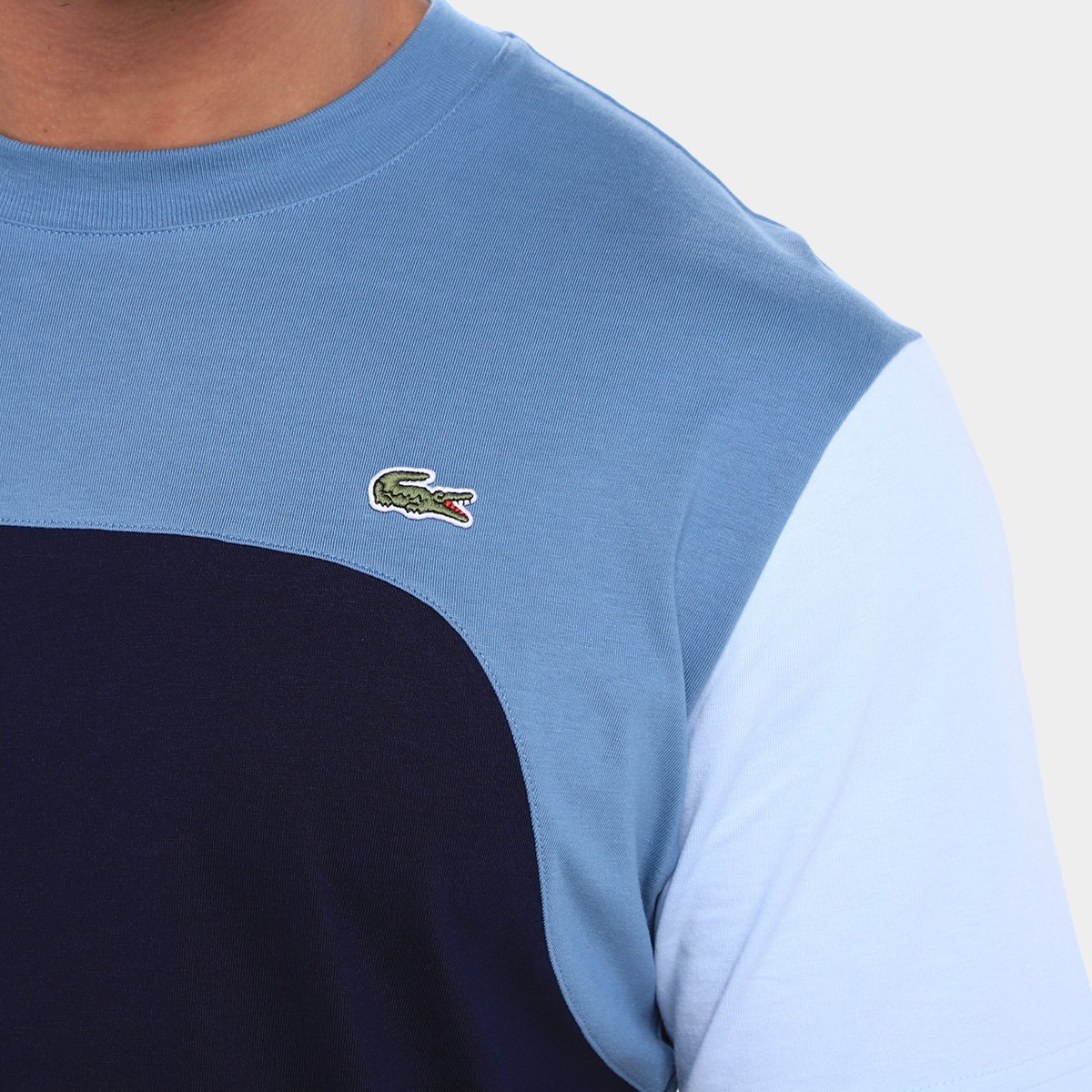 Camiseta Lacoste Logo Masculina - Tam: M - 2