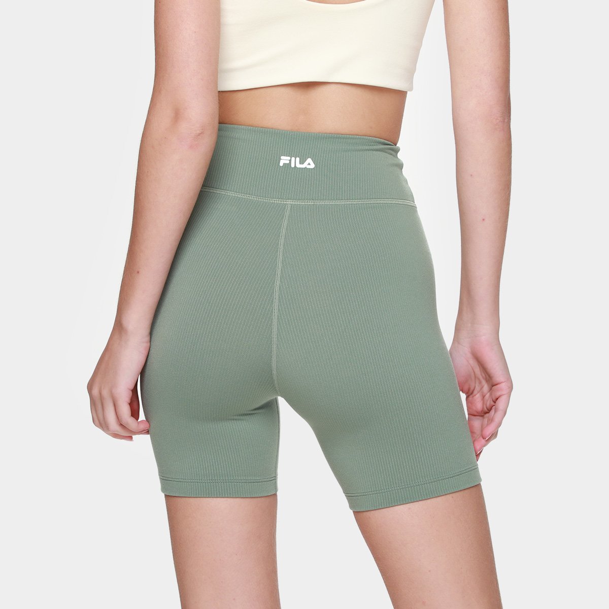 Bermuda Fila Life Ribbed Feminina - Tam: M - 1