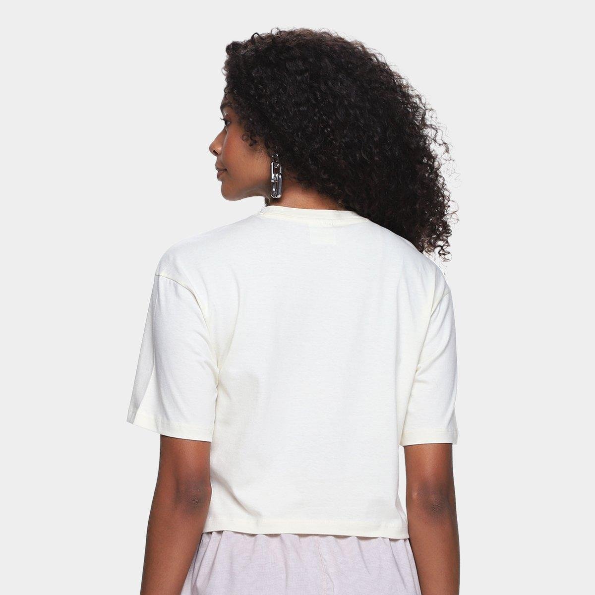 Camiseta Fila Cropped Comfort Classic Feminina - Tam: P - 1