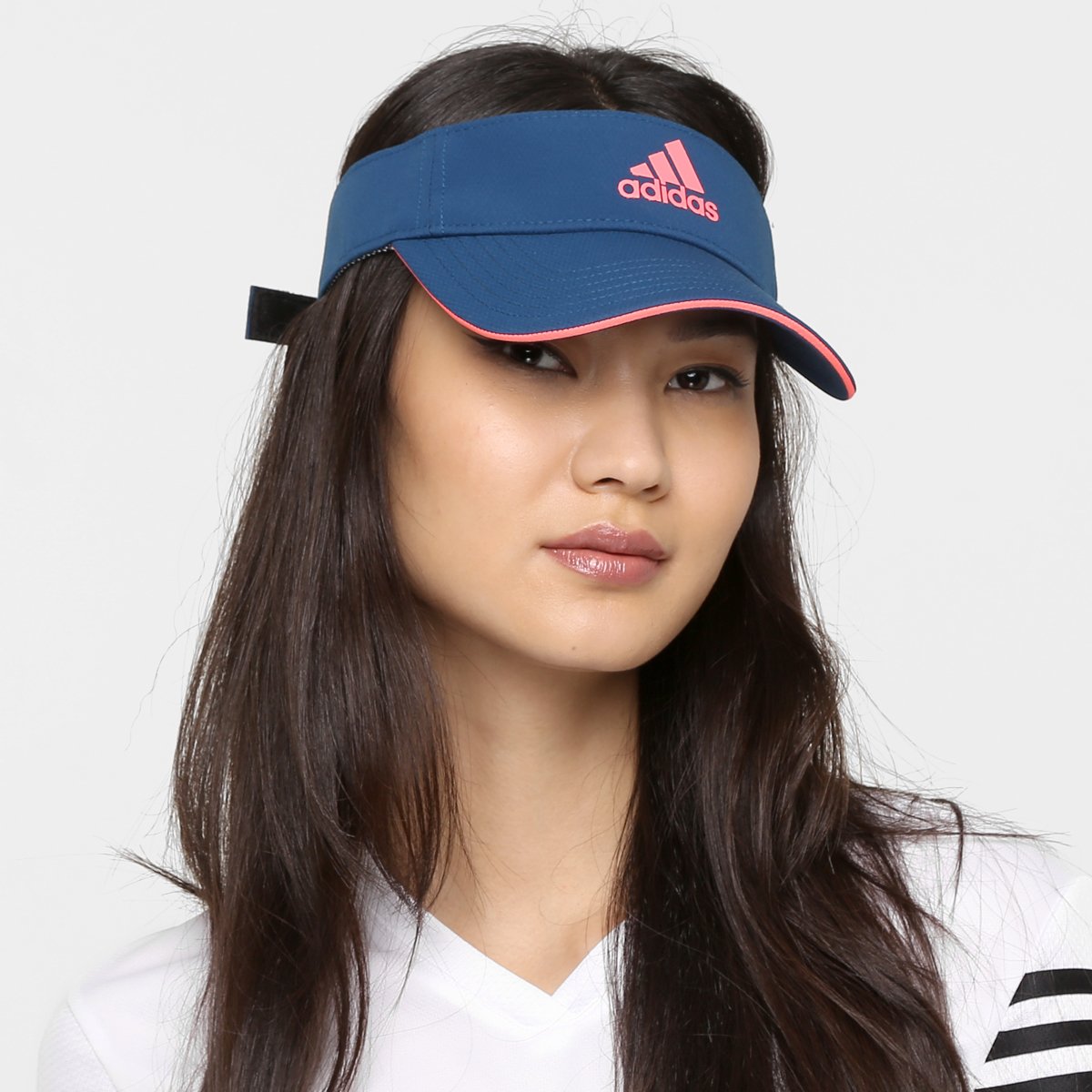 viseira rosa adidas