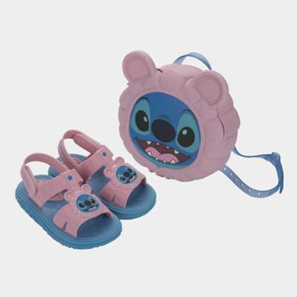 Sandália Bebê Grendene Disney Puff Bag Menina - Tam: 20 - 1
