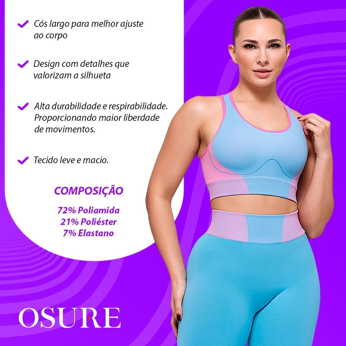 Top Selene Nadador Feminino - Tam: P - 3
