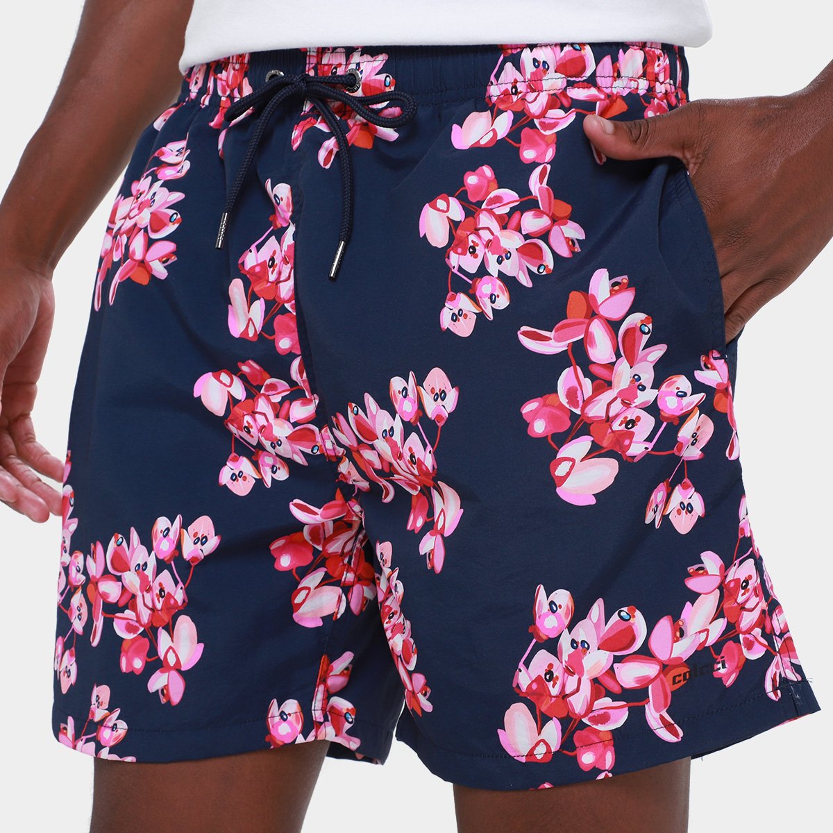 Bermuda Colcci Estampada Masculina - Tam: P - 2
