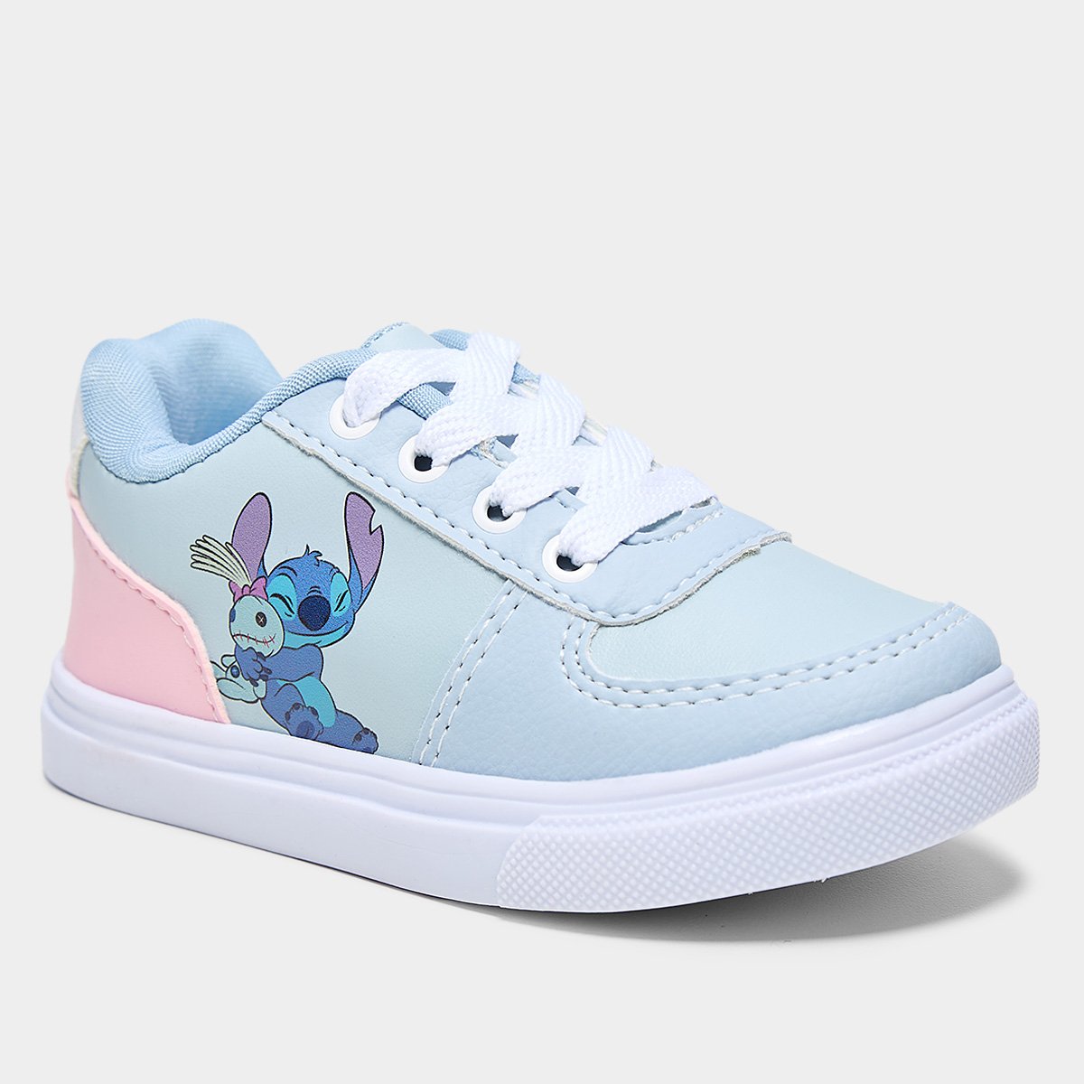Tênis Infantil Disney Stich Recortes Menina - Tam: 23 - 1