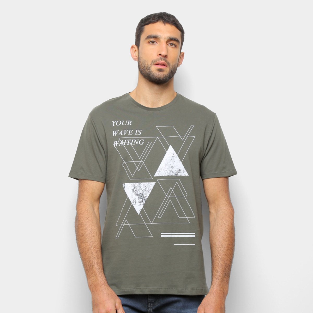 Camiseta Suburban Estampada Manga Curta Masculina