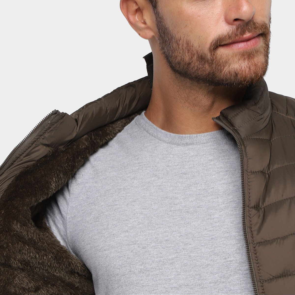 Jaqueta Puffer Broken Rules Nylon Masculina - Tam: G - 2