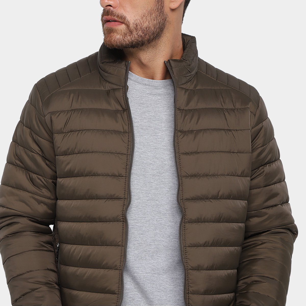 Jaqueta Puffer Broken Rules Nylon Masculina - Tam: G - 3