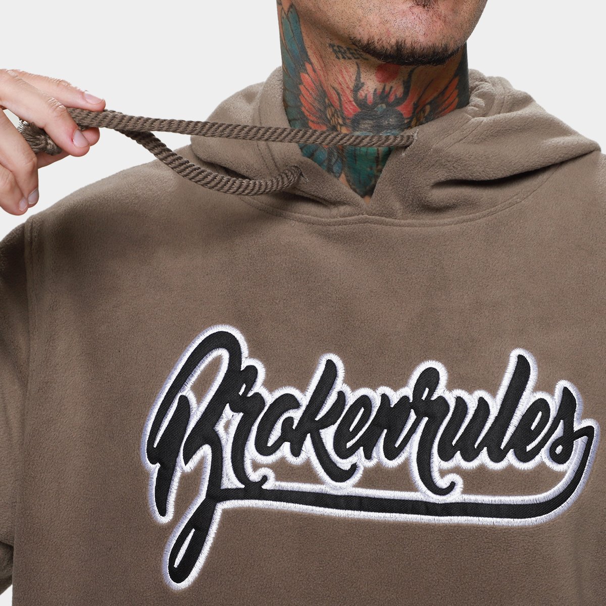 Moletom Broken Rules Bordado Masculino - Tam: M - 2