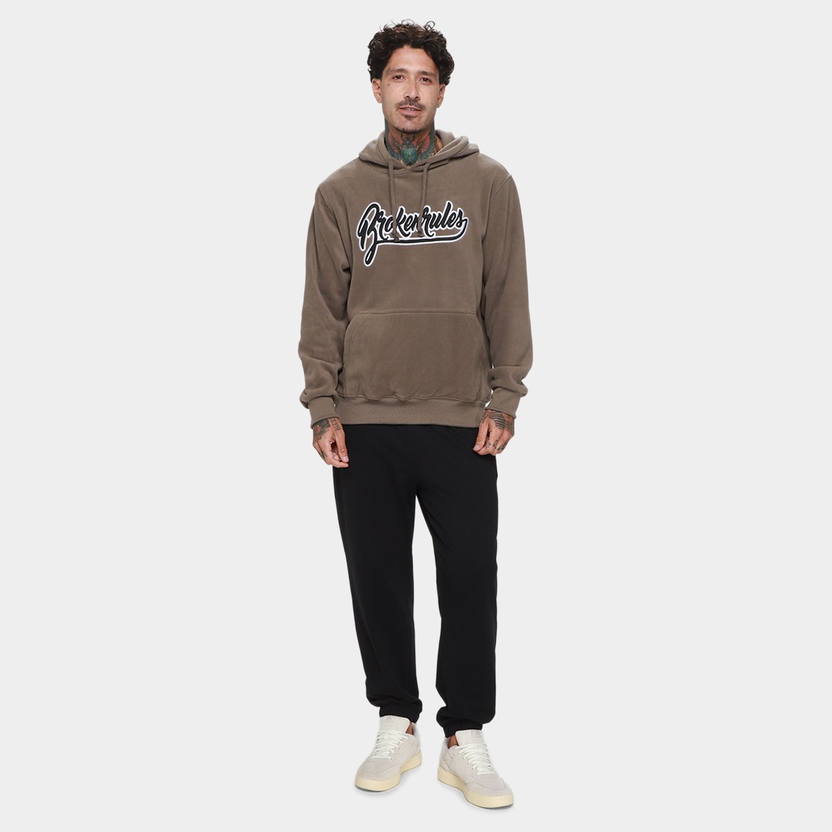 Moletom Broken Rules Bordado Masculino - Tam: M - 3
