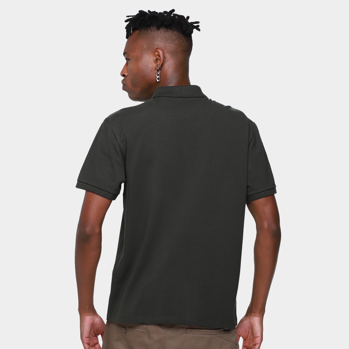 Camisa Polo Ellus Piquet Melange Easa Classic Masculina - Tam: P - 1