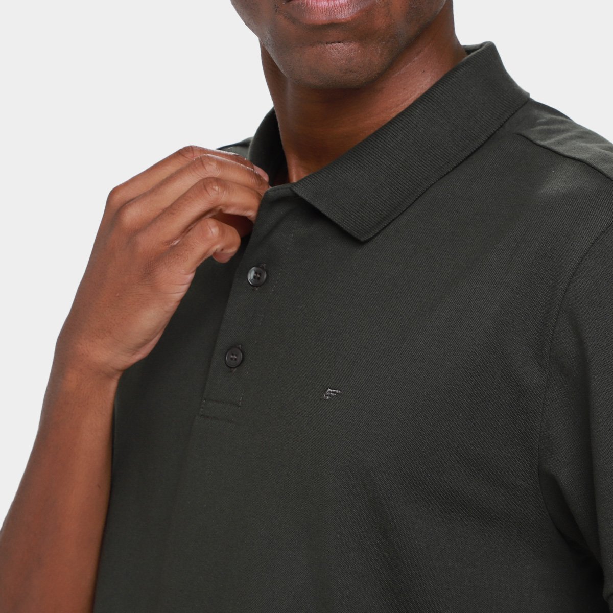 Camisa Polo Ellus Piquet Melange Easa Classic Masculina - Tam: P - 2