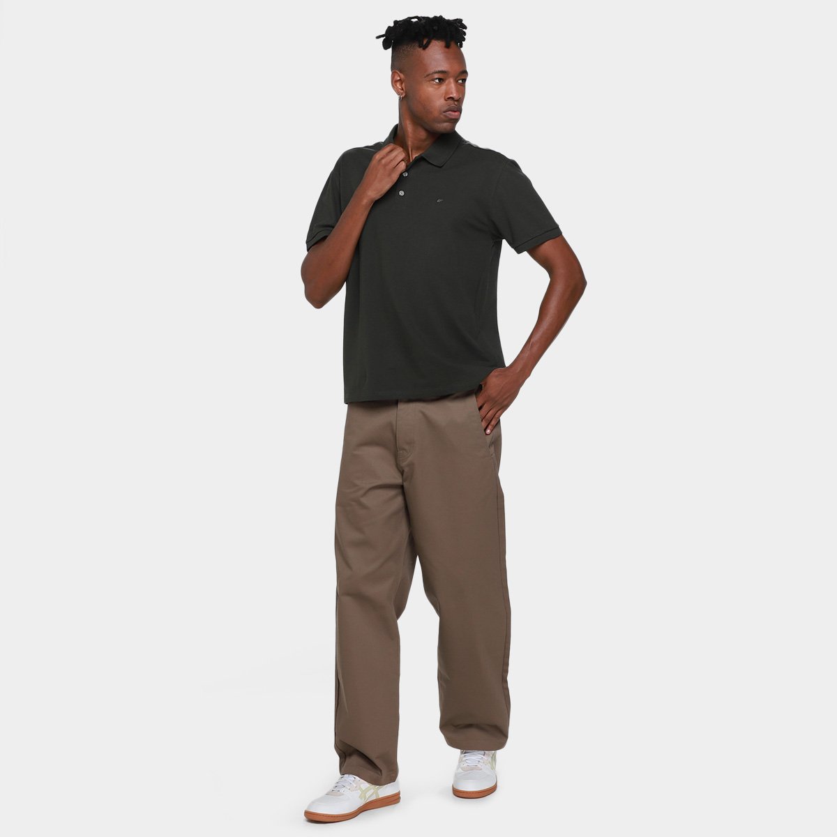 Camisa Polo Ellus Piquet Melange Easa Classic Masculina - Tam: P - 3