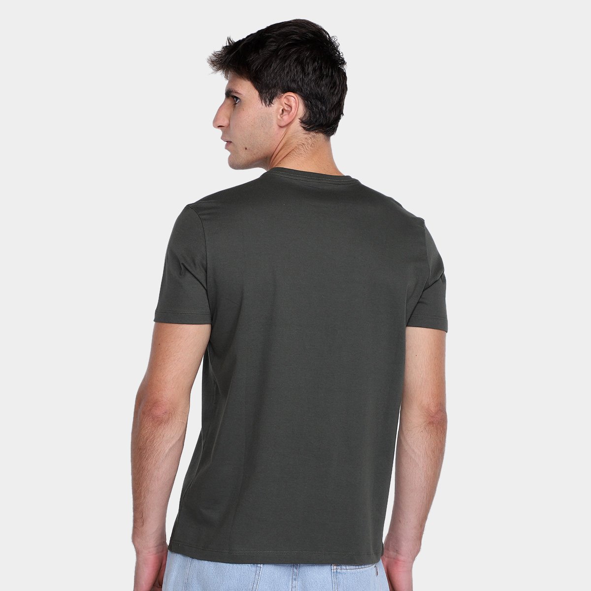 Camiseta Ellus Fine Dlx Gothic Classic Masculina - Tam: P - 1
