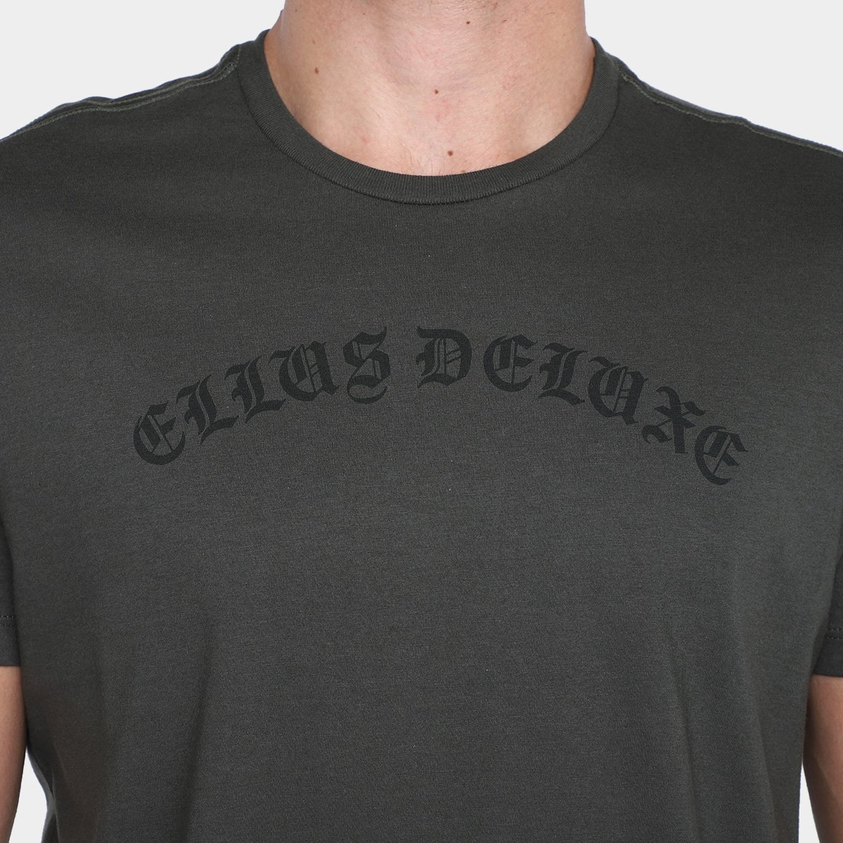 Camiseta Ellus Fine Dlx Gothic Classic Masculina - Tam: P - 2