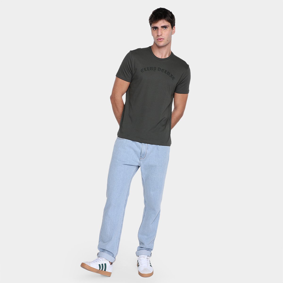 Camiseta Ellus Fine Dlx Gothic Classic Masculina - Tam: P - 3