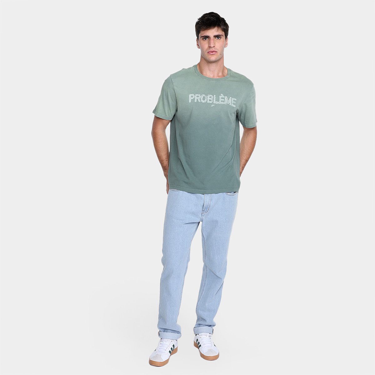 Camiseta Ellus Cotton Spray Probleme Classic Masculina - Tam: P - 3