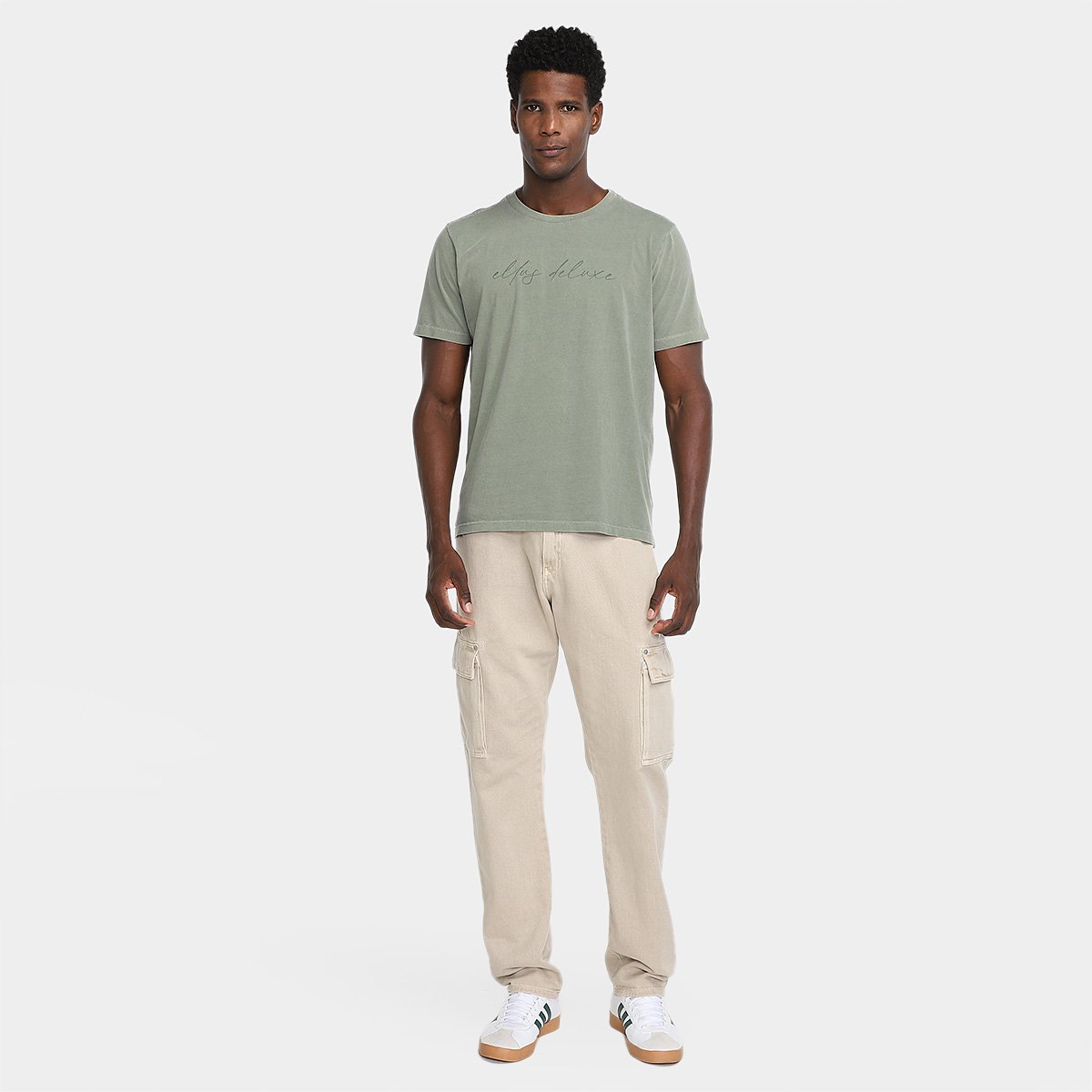 Camiseta Ellus Washed Ellus Dlc Classic Masculina - Tam: GG - 3