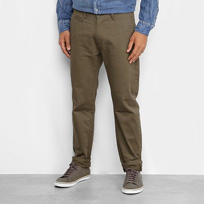 calça sarja watkins & krown cargo jogger masculina