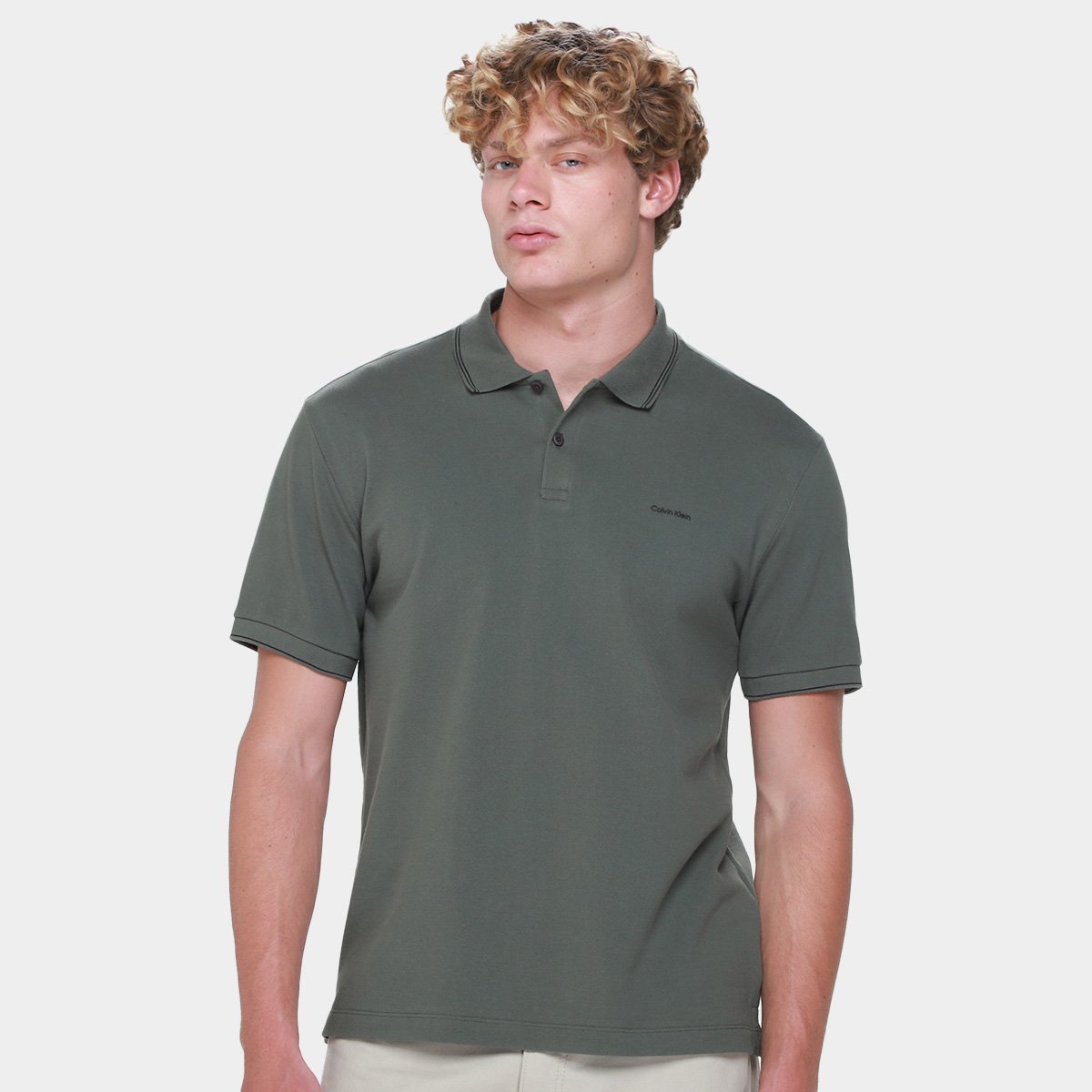 Camisa Polo Calvin Klein Masculina