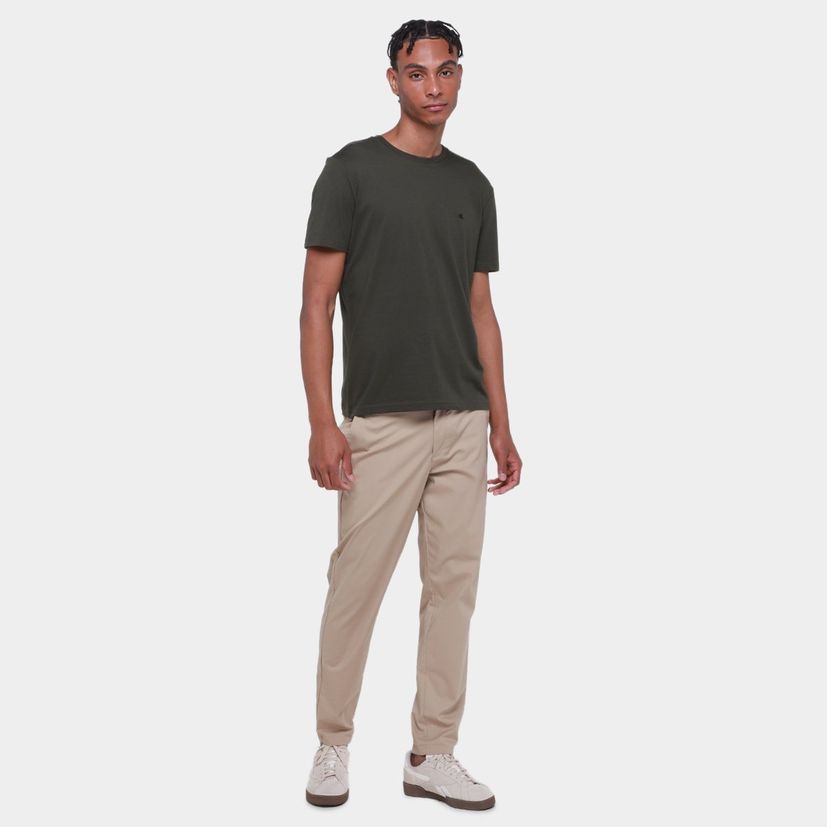 Camiseta Calvin Klein Básica Masculina - Tam: P - 3