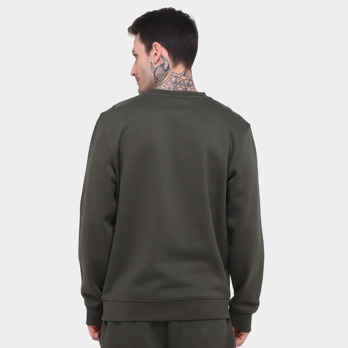 Moletom Calvin Klein Bordado Masculino - Tam: GG - 1
