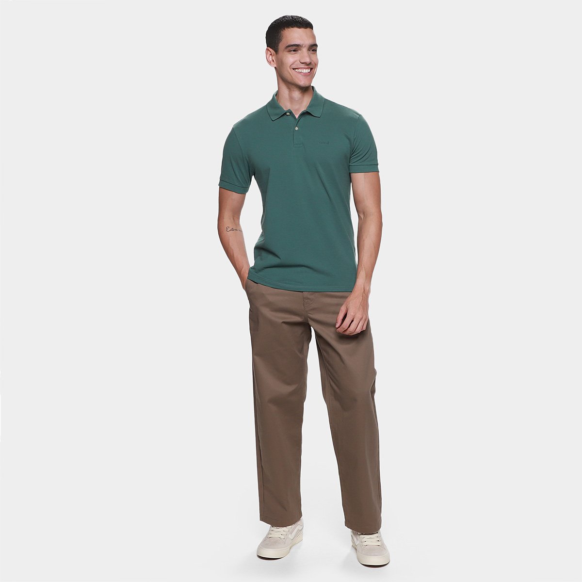 Camisa Polo Colcci Casual Masculina - Tam: GG - 3
