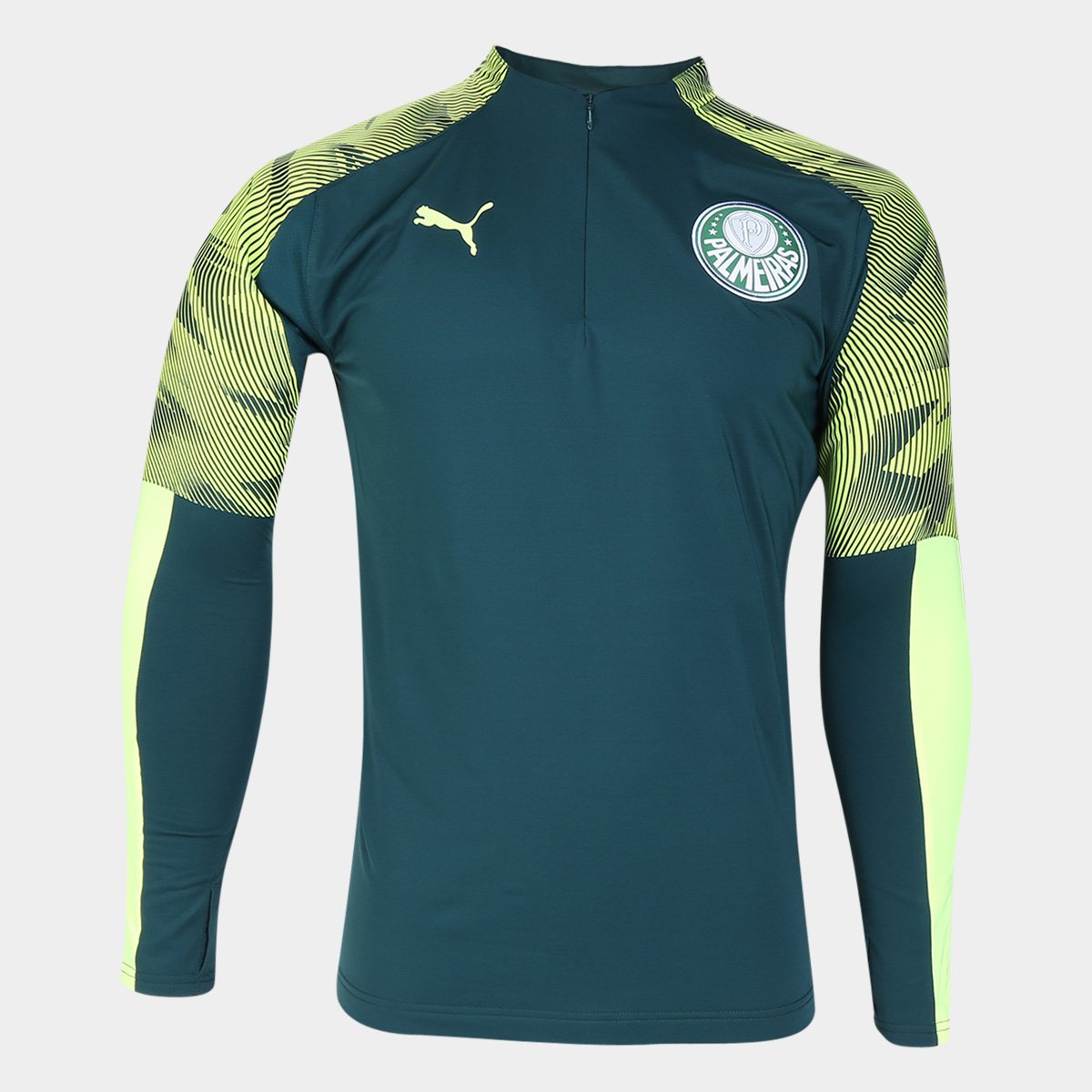 Blusa Palmeiras Treino 20/21 Puma Masculina
