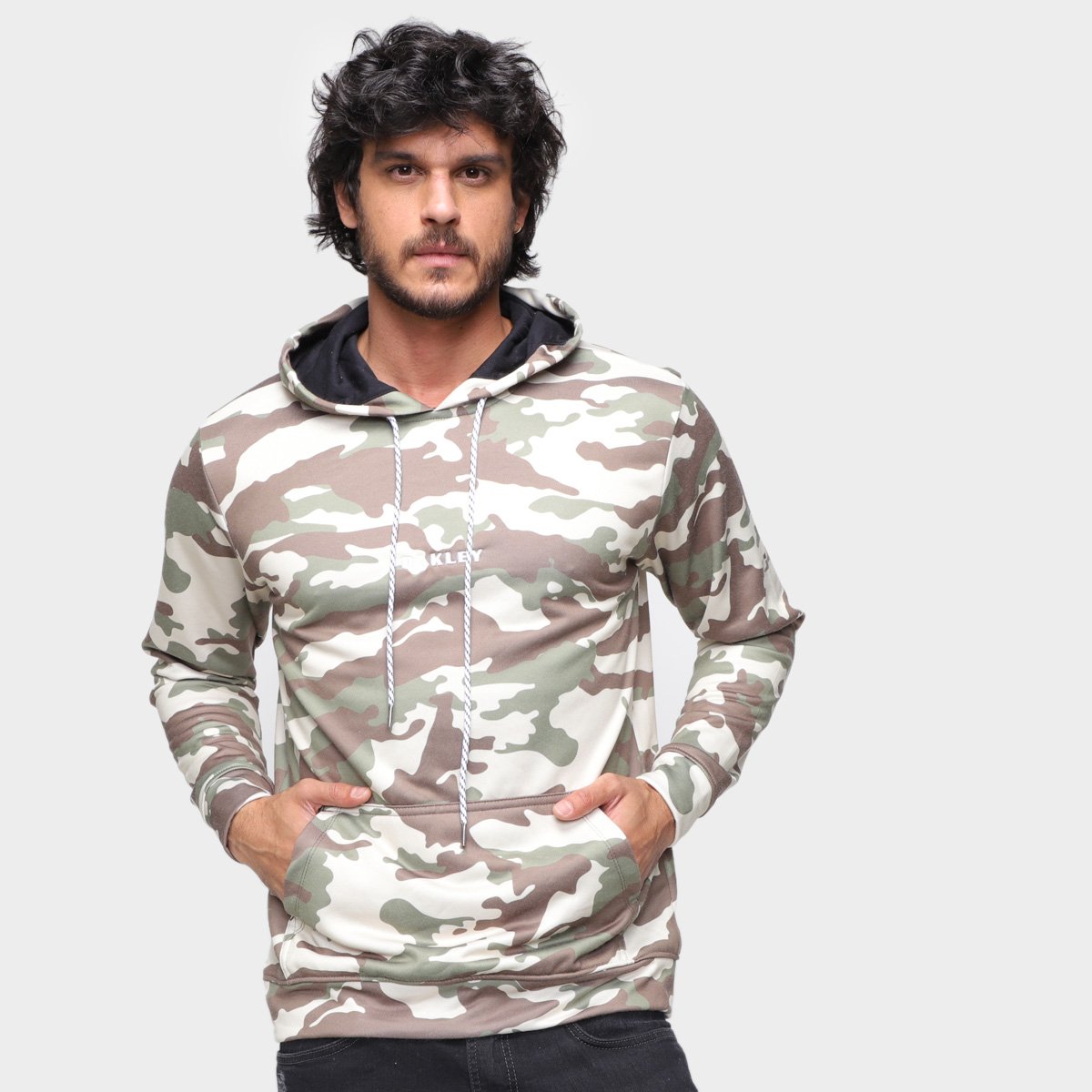 Moletom Oakley Camo 2.0 Pullover Masculino