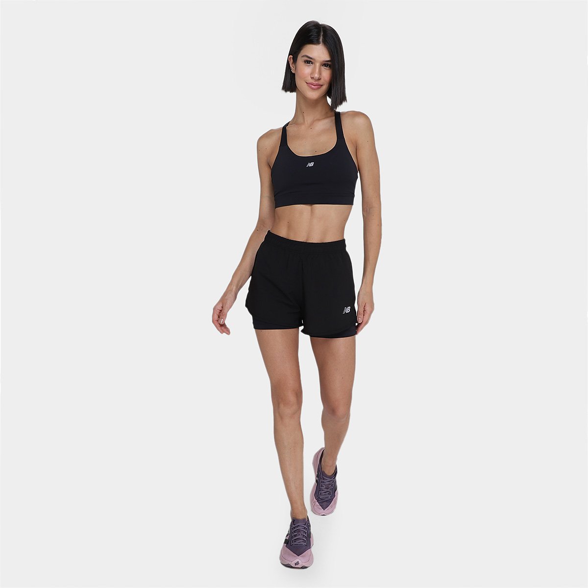 Short New Balance Sport Essentials Feminino - Tam: P - 3